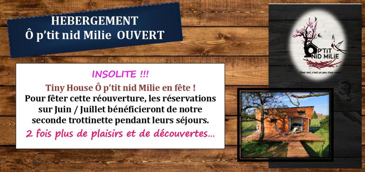 O P'Tit Nid Milie Villa Bellefontaine  Eksteriør billede